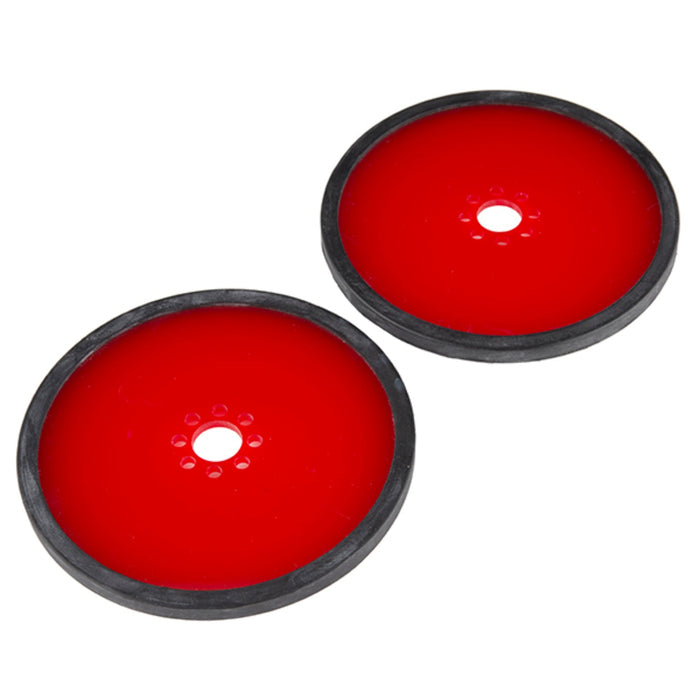 Precision Disc Wheel - 4 (Red, 2 Pack)