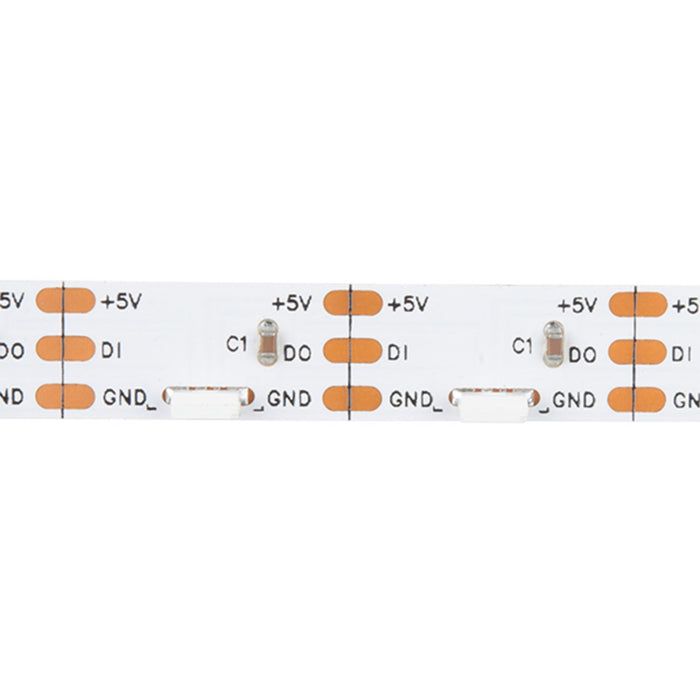 Skinny Side-Lit LED RGB Strip - Addressable, 1m, 60LEDs (SK6812)