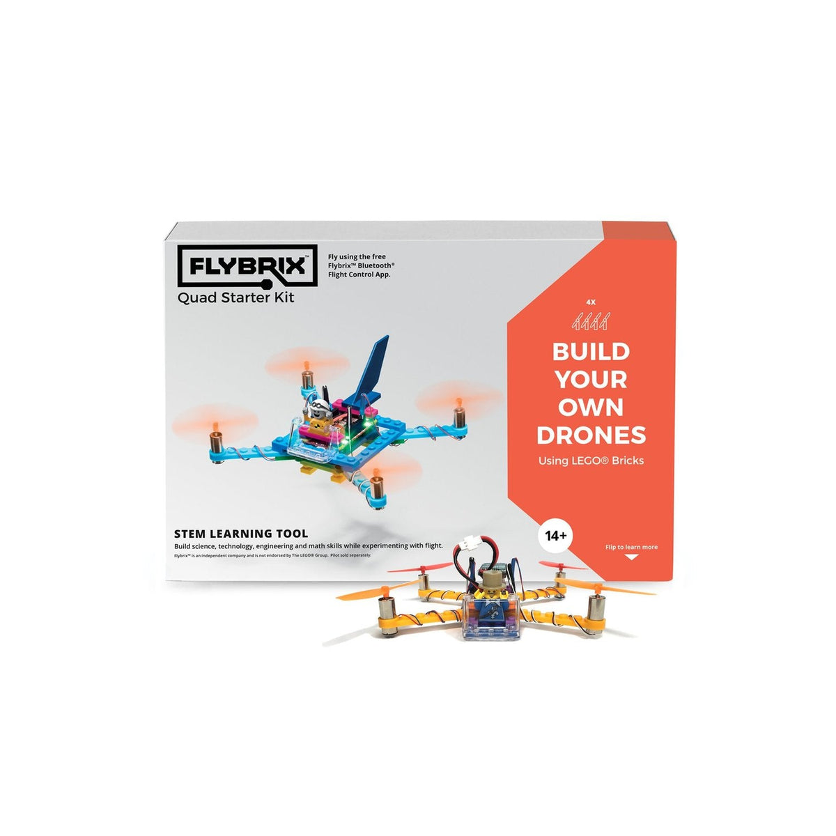 Flybrix LEGO Drone Quadcopter Kit — Little Bird