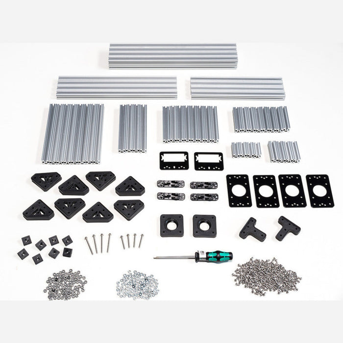 OpenBeam Precut Machinist Kit - Silver Aluminum
