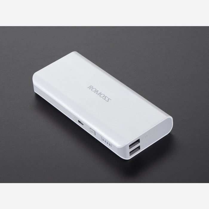 USB Battery Pack for Raspberry Pi - 10000mAh - 2 x 5V outputs