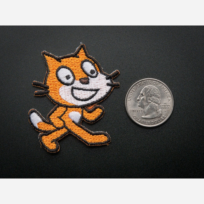 Scratch - Skill badge, iron-on patch