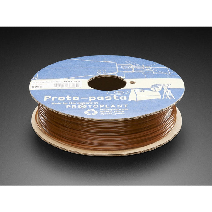 Proto-Pasta - Aromatic Coffee 1.75mm HTPLA Filament [0.5 KG]