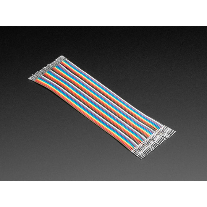 Premium Male/Female Raw Jumper Wires - 40 x 6