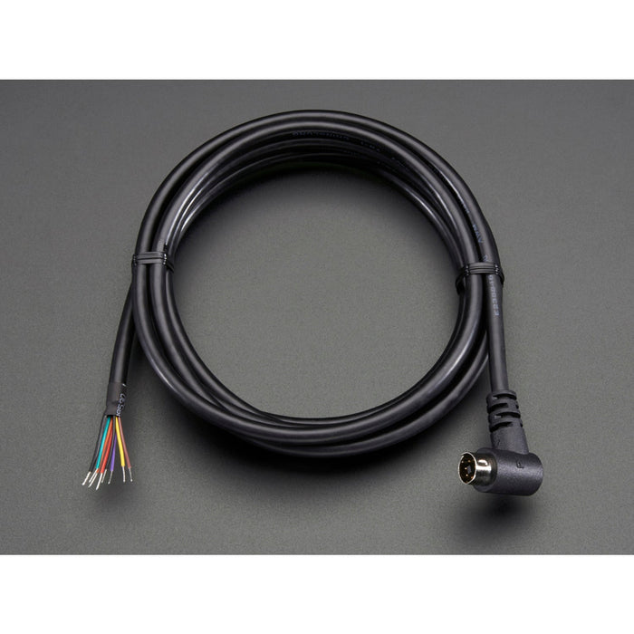 Mini-DIN Connector Cable for iRobot Create 2 - 7 Pins - 6 feet