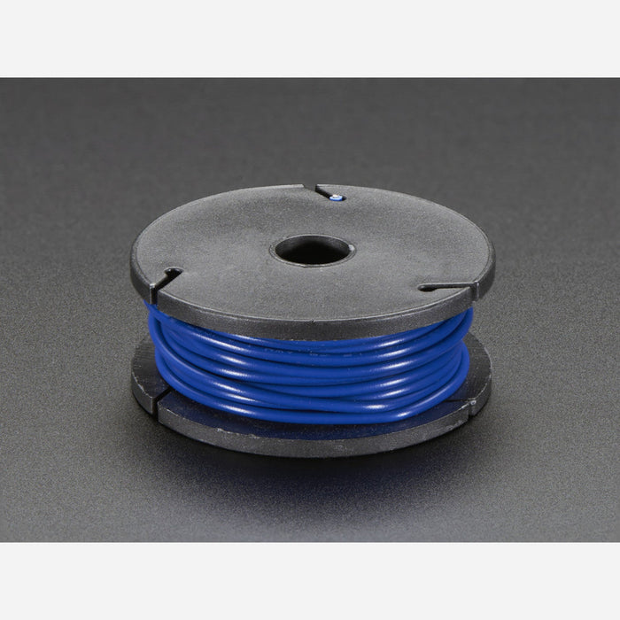 Stranded-Core Wire Spool - 25ft - 22AWG - Blue