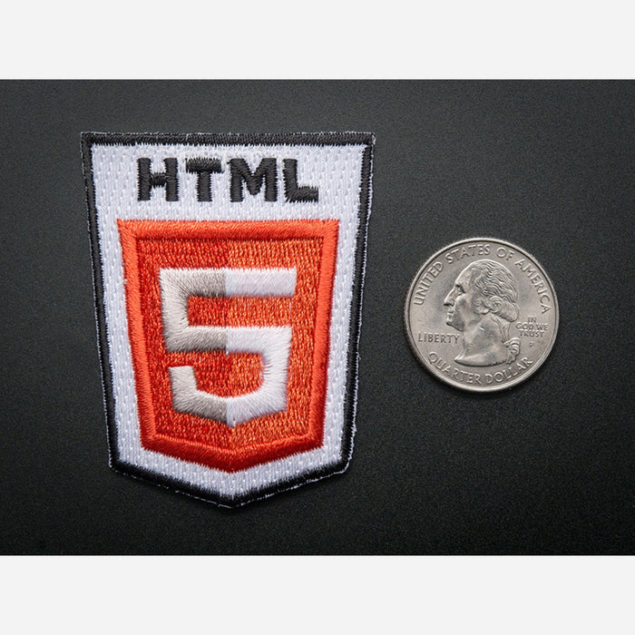 HTML 5 - Skill badge, iron-on patch