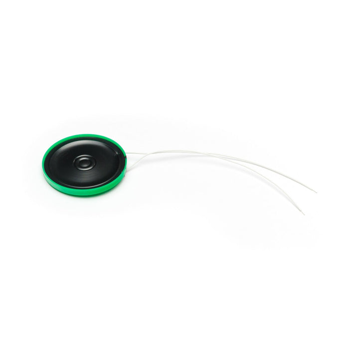 Green Speaker with wires