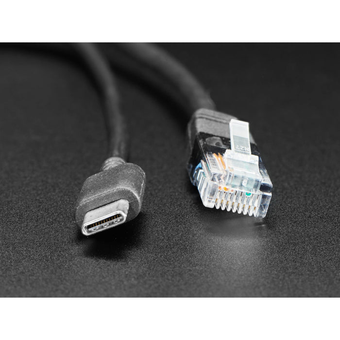 PoE Splitter with USB Type C - 5V 2A - 100 MB Ethernet