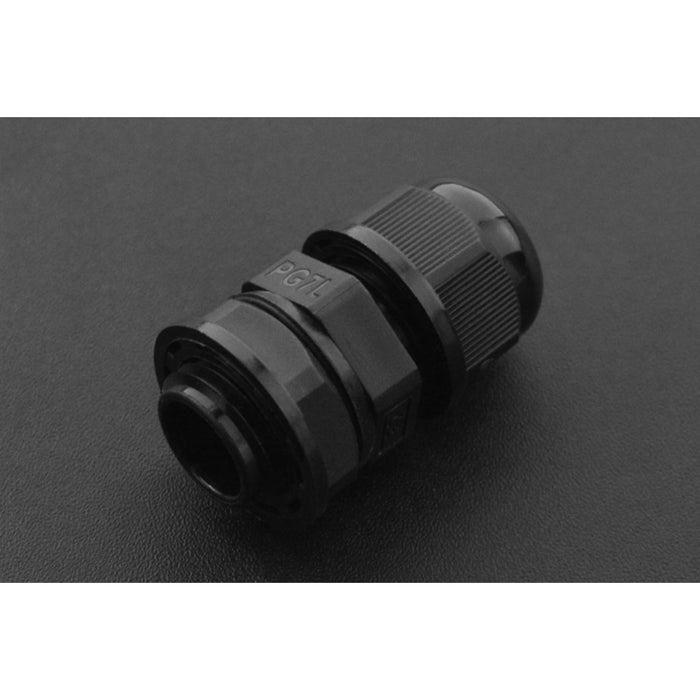 Waterproof Cable Gland PG-7 Size (Black)