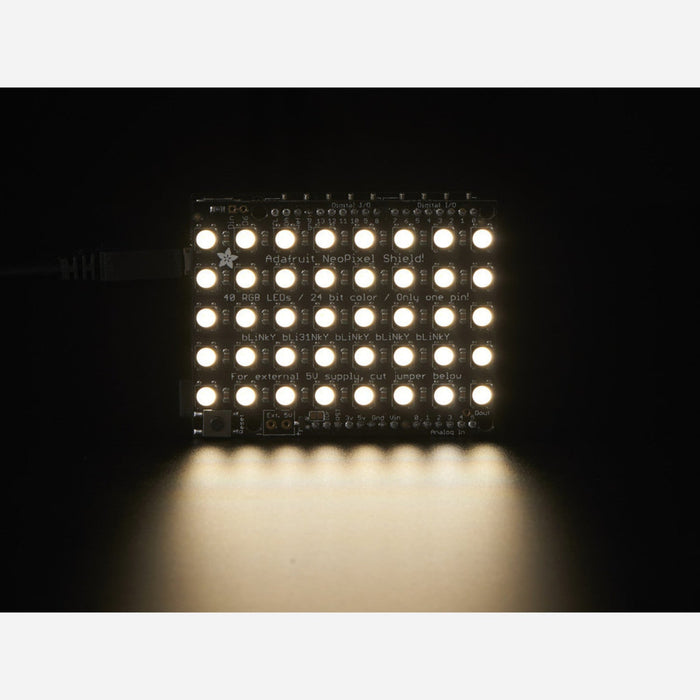 Adafruit NeoPixel Shield - 40 RGBW - Natural White - ~4500K