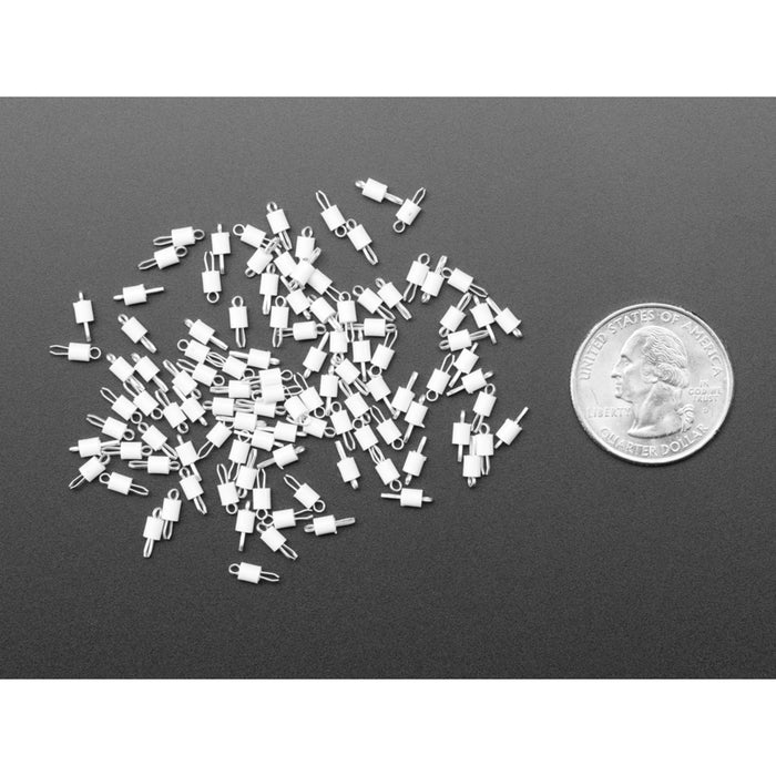 Small PCB Test Points (100 pack) - White