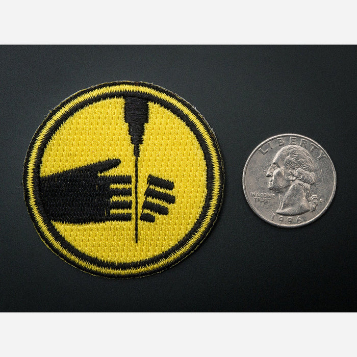 Water jet - Skill badge, iron-on patch