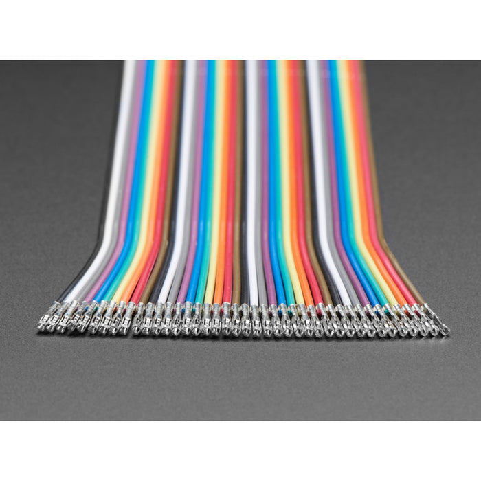 Premium Male/Female Raw Jumper Wires - 40 x 6