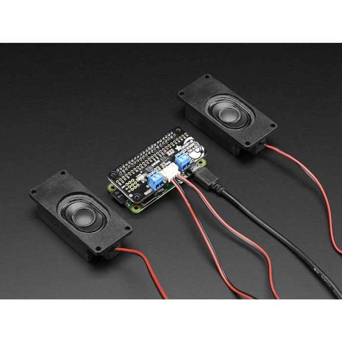 Adafruit I2S 3W Stereo Speaker Bonnet for Raspberry Pi [Mini Kit]