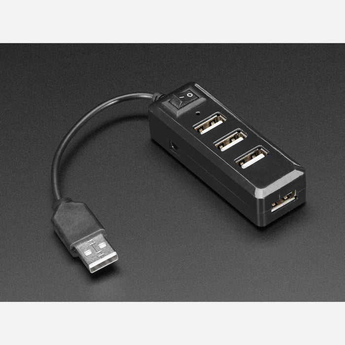 USB Mini Hub with Power Switch