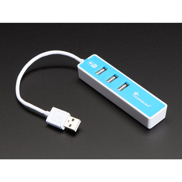 USB 2.0 WiFi Hub with 3 USB Ports