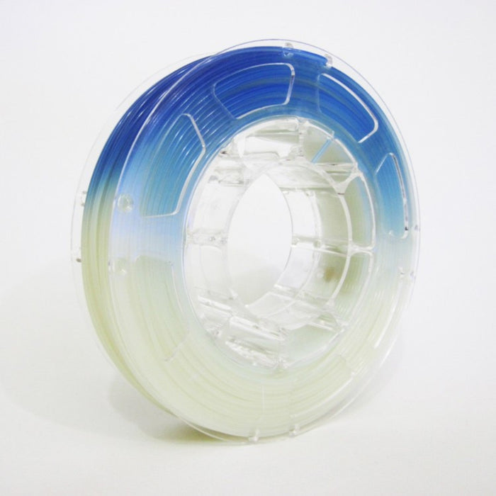 PLA Filament 1.75mm, 1Kg Roll - UV Change to Blue
