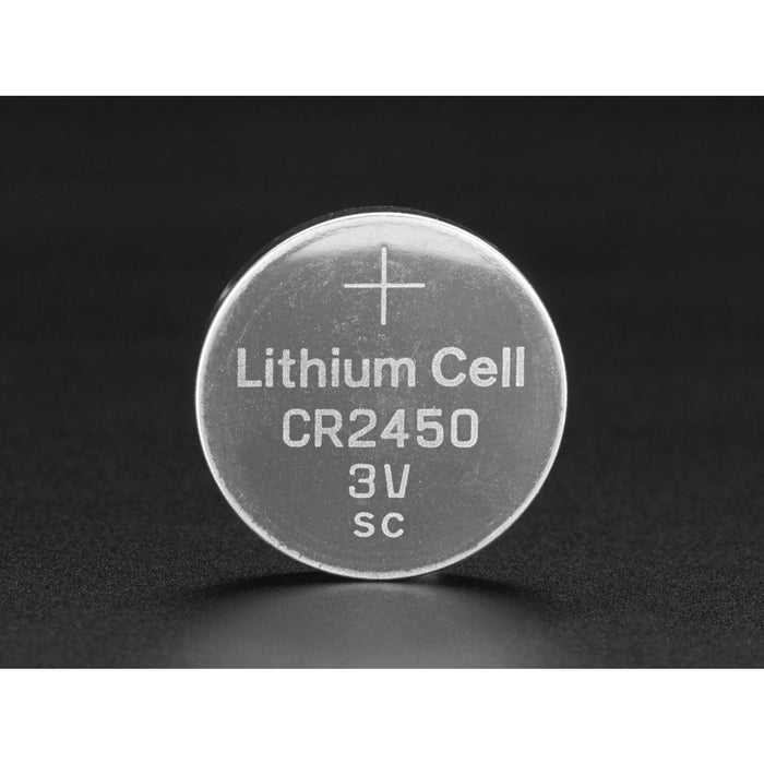 CR2450 Lithium Coin Cell Battery