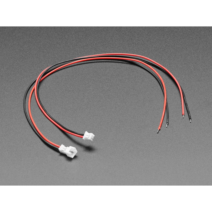1.25mm Pitch 2-pin Cable Matching Pair - 40cm long - Molex PicoBlade Compatible