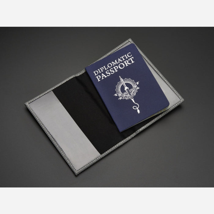 Stainless Steel RFID Blocking Passport Sleeve