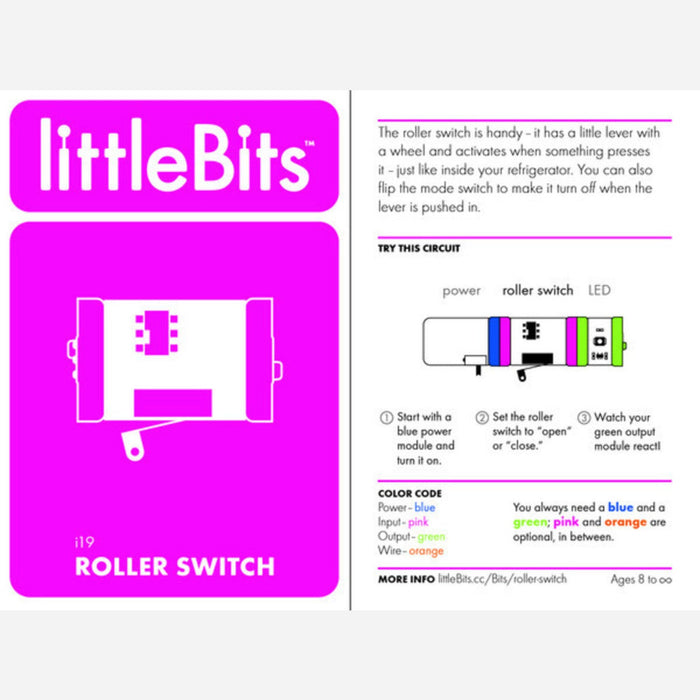 LittleBits Roller Switch