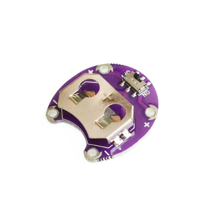 E-Textiles Battery Holder with Switch