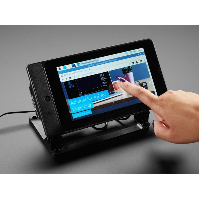 SmartiPi Touch 2 - Stand for Raspberry Pi 7 Touchscreen Display - Compatible with Pi 4