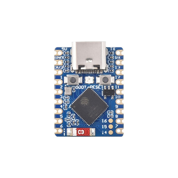 ESP32-S3 Mini Development Board, Based on ESP32-S3FH4R2 Dual-Core Processor, 240MHz Running Frequency, 2.4GHz Wi-Fi & Bluetooth 5