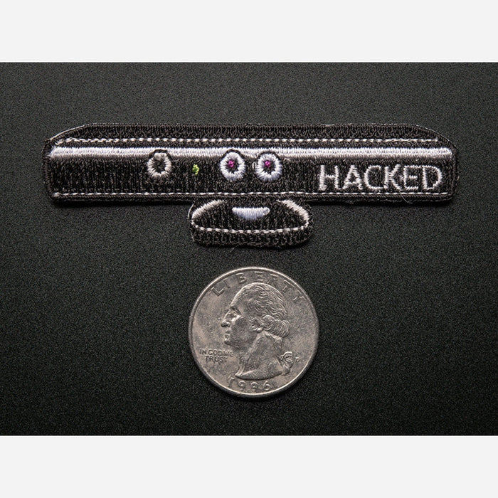 Hacked Kinect - Skill badge, iron-on patch