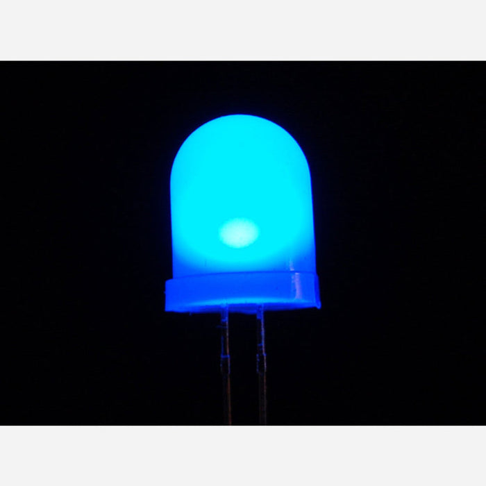 Diffused Blue 10mm LED (25 pack)