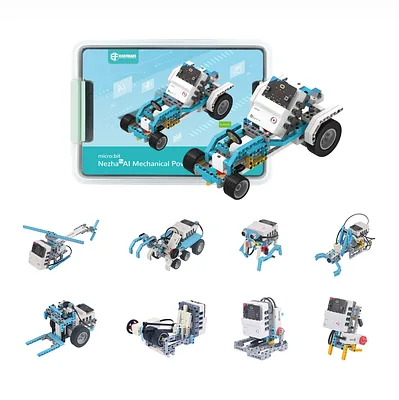ELECFREAKS micro:bit Nezha Pro AI Mechanical Power Kit