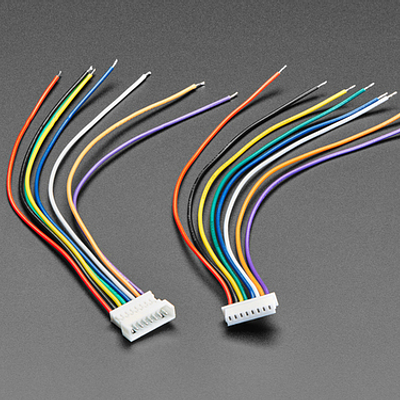 1.25mm Pitch 8-pin Cable Matching Pair - 10 cm long