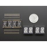 Adafruit 0.54 Quad Alphanumeric FeatherWing Display - Green - Image 4