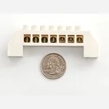 Power Distribution Bus - 7 x 6mm diameter solid brass - Image 4