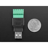 USB-A Male Plug to 5-pin Terminal Block - Image 4