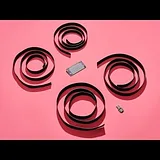 Silicone Cover Stranded-Core Ribbon Cable - 10 Wires - 26 AWG - Image 4
