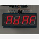 Adafruit 1.2 4-Digit 7-Segment Display w/I2C Backpack - Red - Image 5