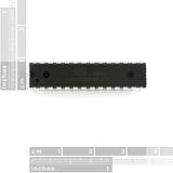 AVR 28 Pin 20MHz 32K 6A/D - ATMega328P - Image 3