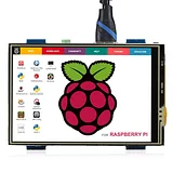 HDMI 3.5 inch 480 x 320 Resolution Touch Screen Monitor for Raspberry Pi - Image 1