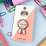 Awesome Adult Award Lapel Pin - Image 4
