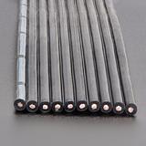 Silicone Cover Stranded-Core Ribbon Cable - 10 Wires - 22 AWG - Image 2