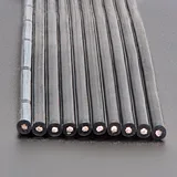 Silicone Cover Stranded-Core Ribbon Cable - 10 Wires - 22 AWG - Image 2