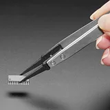 Fine Tip ESD Plastic Point Tweezers - Image 1