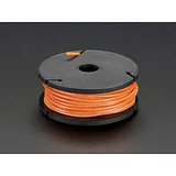Silicone Cover Stranded-Core Wire - 25ft 26AWG - Orange - Image 1