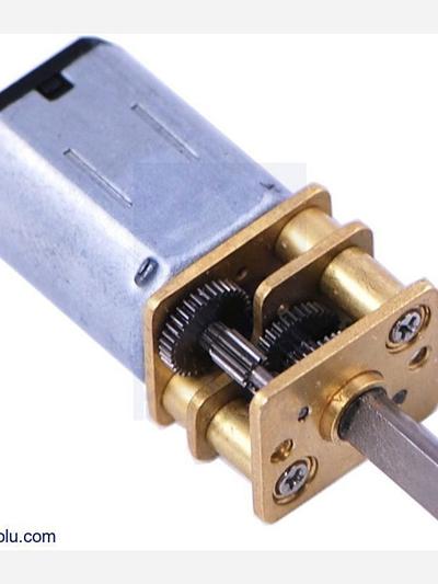 30:1 Micro Metal Gearmotor LP 6V