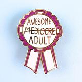 Awesome Adult Award Lapel Pin - Image 5