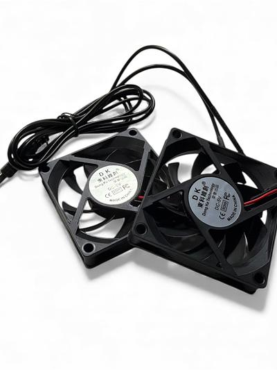 Dual Fan with 1M USB cable - 70x70x15mm