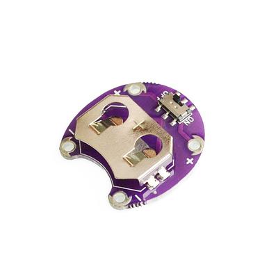 E-Textiles Battery Holder with Switch