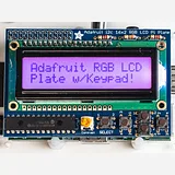 Adafruit RGB Positive 16x2 LCD+Keypad Kit for Raspberry Pi - Image 1